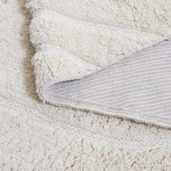 Safavieh Casablanca Hand-tufted Area Rug In Soft Neutral Shade For Elegance And Comfort In Any Room Ivory 90% Wool & 10% Cotton Csb789a-8