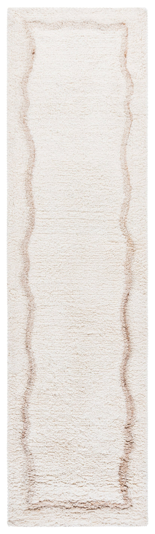 Safavieh Casablanca Hand-tufted Runner Rug - Elegant Wool Blend For Stylish Home Decor In Warm Tones Beige ,Ivory 90% Wool & 10% Cotton Csb797b-29