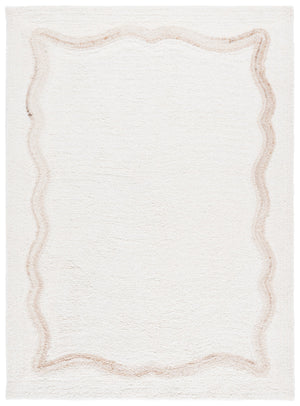 Safavieh Casablanca Hand-tufted Runner Rug - Elegant Wool Blend For Stylish Home Decor In Warm Tones Beige ,Ivory 90% Wool & 10% Cotton Csb797b-5