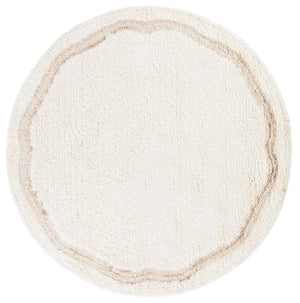 Safavieh Casablanca Hand-tufted Runner Rug - Elegant Wool Blend For Stylish Home Decor In Warm Tones Beige ,Ivory 90% Wool & 10% Cotton Csb797b-6r