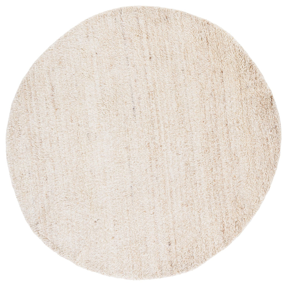 Safavieh Casablanca Hand-tufted Runner Rug - Cozy Wool Blend, Elegant Design For Hallways And Narrow Spaces Beige ,Ivory 90% Wool & 10% Cotton Csb798b-6r