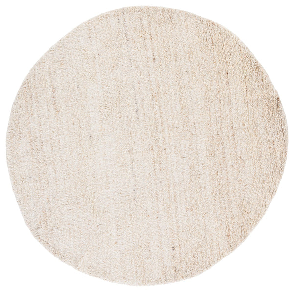 Safavieh Casablanca Hand-tufted Runner Rug - Cozy Wool Blend, Elegant Design For Hallways And Narrow Spaces Beige ,Ivory 90% Wool & 10% Cotton Csb798b-6r