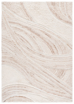 Safavieh Casablanca Hand-tufted Area Rug - Elegant Wool And Cotton Blend For Cozy Living Spaces And Bedrooms Beige ,Ivory 90% Wool & 10% Cotton Csb799b-8