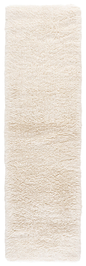 Safavieh Casablanca Ivory Shag Flokati Rug — Hand-Loomed Wool-Cotton Plush 1.75" Pile, Timeless Cozy Elegance 6'-0" x 9'-0" CSB875A-6