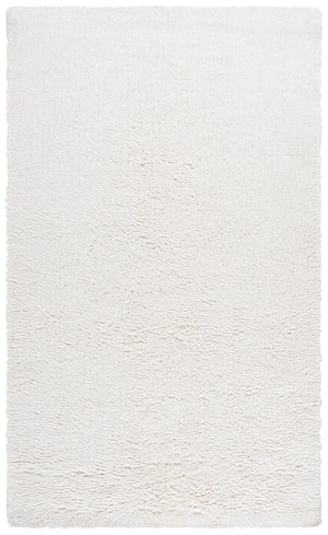 Safavieh Casablanca Hand‑Loomed Ivory Area Rug — Wool‑Cotton Shag Texture, Soft Durable Foundation For Rooms 8'-0" x 10'-0" CSB875A-8