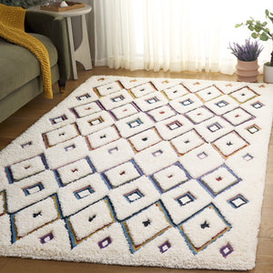 Safavieh Casablanca 918a Ivory Blue Ivory ,Blue 80% Wool,20% Cotton Csb918a-5