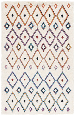 Safavieh Casablanca 918a Ivory Blue Ivory ,Blue 80% Wool,20% Cotton Csb918a-5