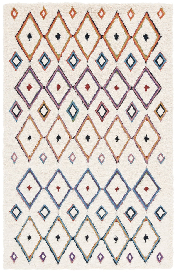 Safavieh Casablanca 918a Ivory Blue Ivory ,Blue 80% Wool,20% Cotton Csb918a-5