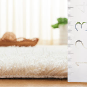 Safavieh Casablanca Hand-tufted Area Rug: Luxurious 1" Shag Pile, Cozy Elegance For Any Home Decor Ivory ,Rust 80% Wool,20% Cotton Csb919a-4