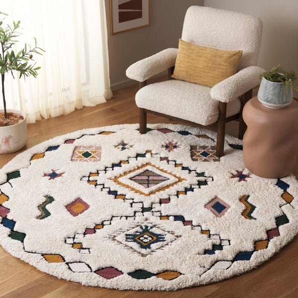 Safavieh Casablanca 921a Ivory Green Ivory ,Green 80% Wool,20% Cotton Csb921a-6