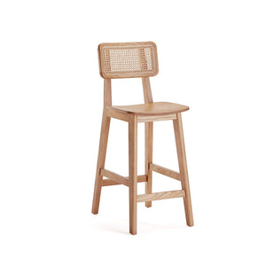 Manhattan Comfort Versailles Industry Chic Counter Stool Nature CSCA01-NA