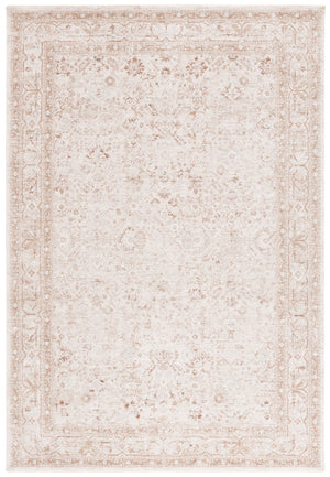 Safavieh Crescent Exquisite Traditional Area Rug From Turkey - Soft Polyester For Elegant Living Spaces Ivory ,Beige Polyester Cse430a-8
