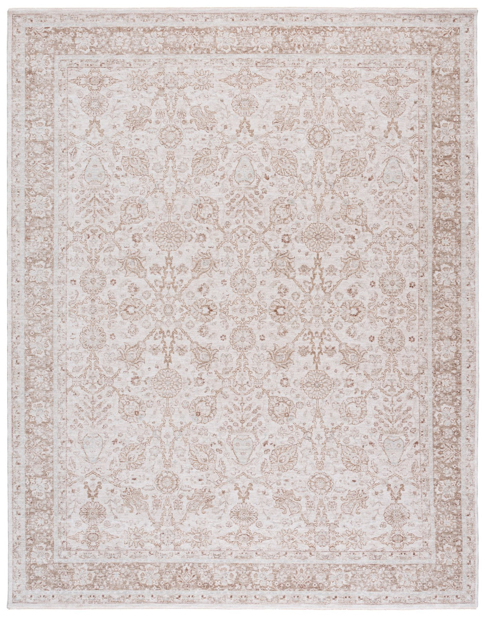 Safavieh Crescent Ivory Beige Area Rug 8' X 10' - Durable, Soft, Traditional Turkish Design For Cozy Homes Ivory ,Beige Polyester Cse478a-8