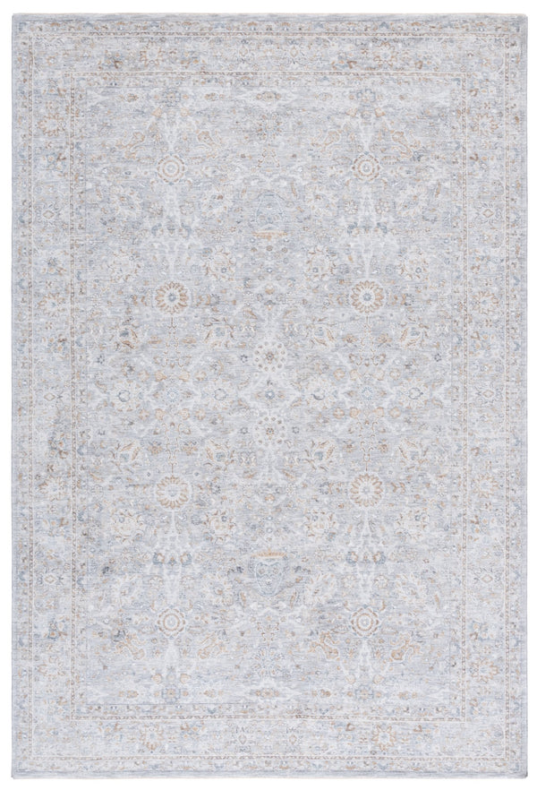 Safavieh Crescent Traditional Area Rug - Luxurious Power Loomed Design For Timeless Elegance In Any Room Grey ,Blue Polyester Cse478f-10