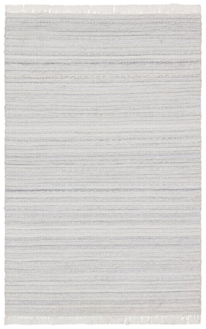 Jaipur Living Castillo Torre Csl01 Handwoven Handmade 100% Pet Yarn Lines Solid Outdoor Rug Light Gray, Cream 100% Pet Yarn Rug145936