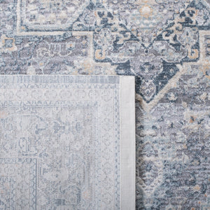 Safavieh Cosmopolitan 689m Cream Blue Area Rug – Stylish Medium Rectangle, Soft Polyester & Polypropylene Blend Cream ,Blue 50% Polyester,50% Polypropylene Csm689m-5