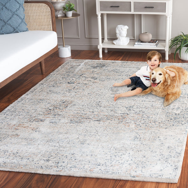 Safavieh Cosmopolitan Elegant Area Rug In Cream And Beige - Luxurious Design For Timeless Home Decor Style Cream ,Beige 50% Polyester,50% Polypropylene Csmb671a-9