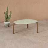 Manhattan Comfort Gales Mid-Century Modern Coffee Table Pistachio Green CT-82735-GR