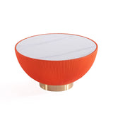 Anderson Coffee Table in Orange CT012-OR Manhattan Comfort