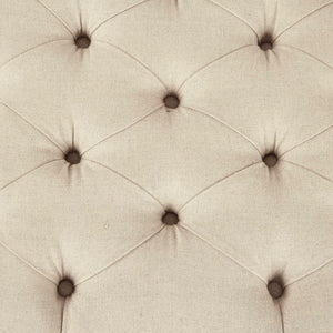 Mathis Tufted Ottoman Limed Grey Oak, Natural Linen CT039-Z E272 A003 Zentique