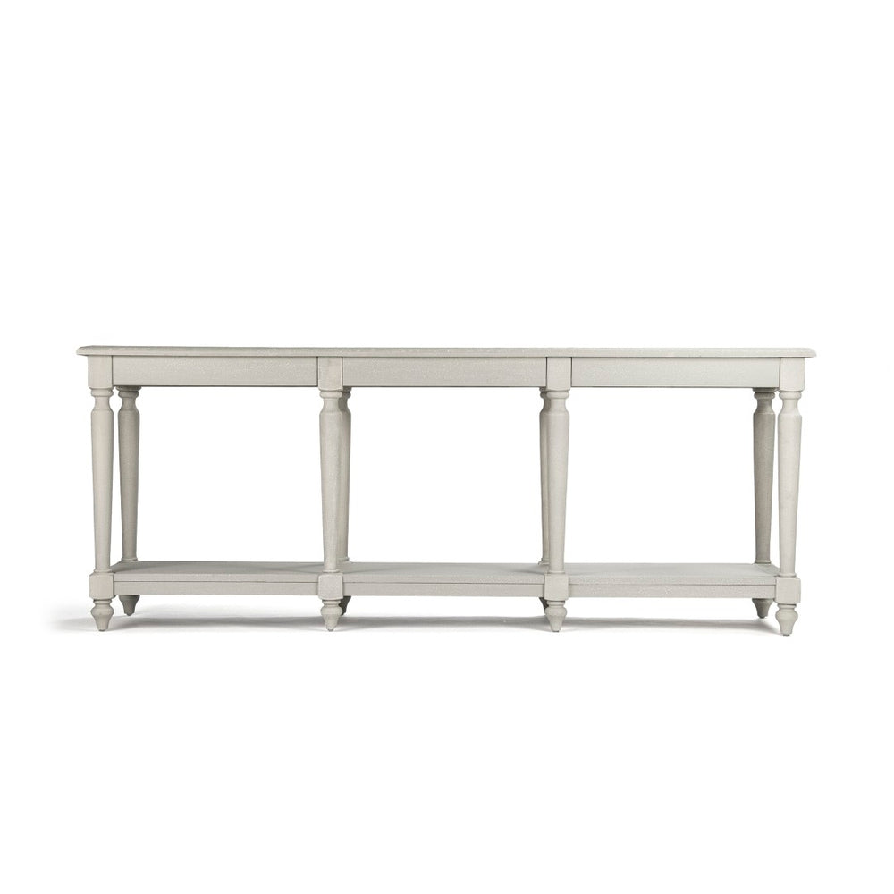 Zentique Alsace Buffet Table - Elegant Distressed Ivory Storage Solution For Stylish Dining & Home Decor Distressed Ivory Birch Birch Ct043 309