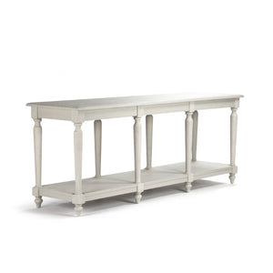 Zentique Alsace Solid Birch Buffet Table with Generous Storage, Sleek Tapered Legs & Durable Finish (98 chars) CT043 309