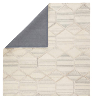 Jaipur Living Jaipur Living Cleveland Hand-tufted Wool Geometric Lattice Rug for Modern Interiors RUG136649