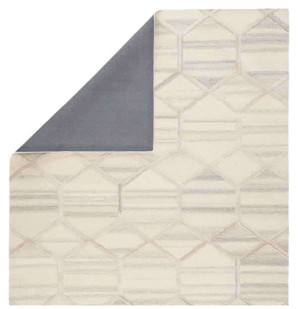 Jaipur Living Jaipur Living Cleveland Hand-tufted Wool Geometric Lattice Rug for Modern Interiors RUG136649