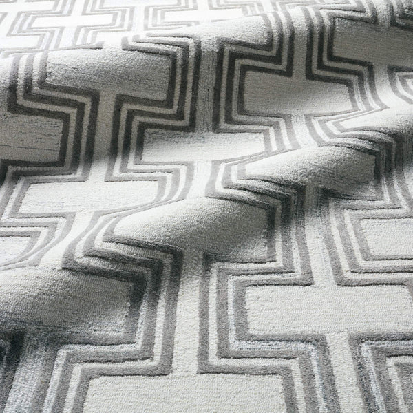 Jaipur Living Jaipur Living Melchor Hand Tufted Wool Viscose Lattice Geometric Rug for Modern Spaces RSW104707