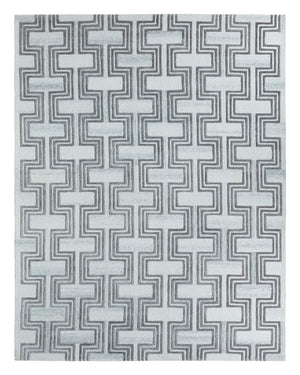 Jaipur Living Jaipur Living Melchor Hand Tufted Wool Viscose Lattice Geometric Rug for Modern Spaces RSW104707