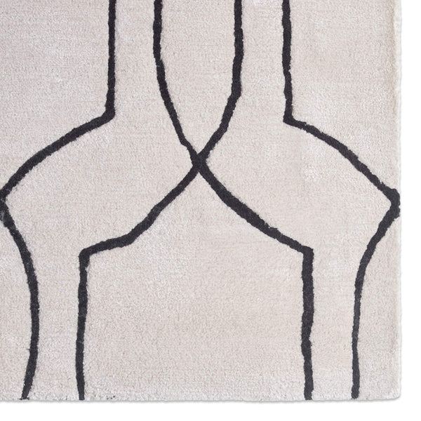 Jaipur Living Jaipur Living Arae Wool Viscose Hand Tufted Geometric Accent Rug for Modern Spaces RSW104708
