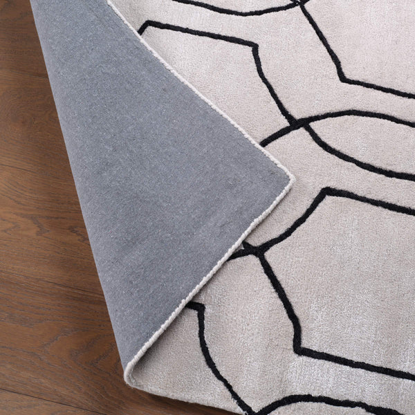 Jaipur Living Jaipur Living Arae Wool Viscose Hand Tufted Geometric Accent Rug for Modern Spaces RSW104708