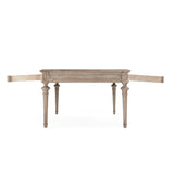 Nadine Dining Table Limed Grey Oak CT449 E272 Zentique