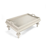 Lara Coffee Table Distressed Ivory Birch CT508 309 Zentique