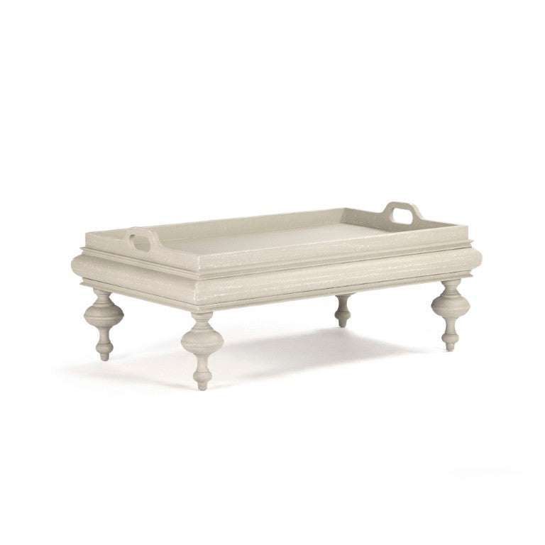Zentique Lara Birch Coffee Table — Low-Profile Modern Centerpiece, Durable Natural Grain, Spacious Surface for Living Rooms CT508 309