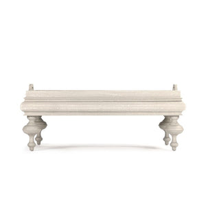 Zentique Lara Birch Coffee Table — Low-Profile Modern Centerpiece, Durable Natural Grain, Spacious Surface for Living Rooms CT508 309