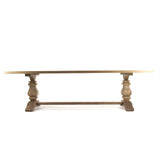 Avery Dining Table Stained Natural Pine CT514 701 Zentique