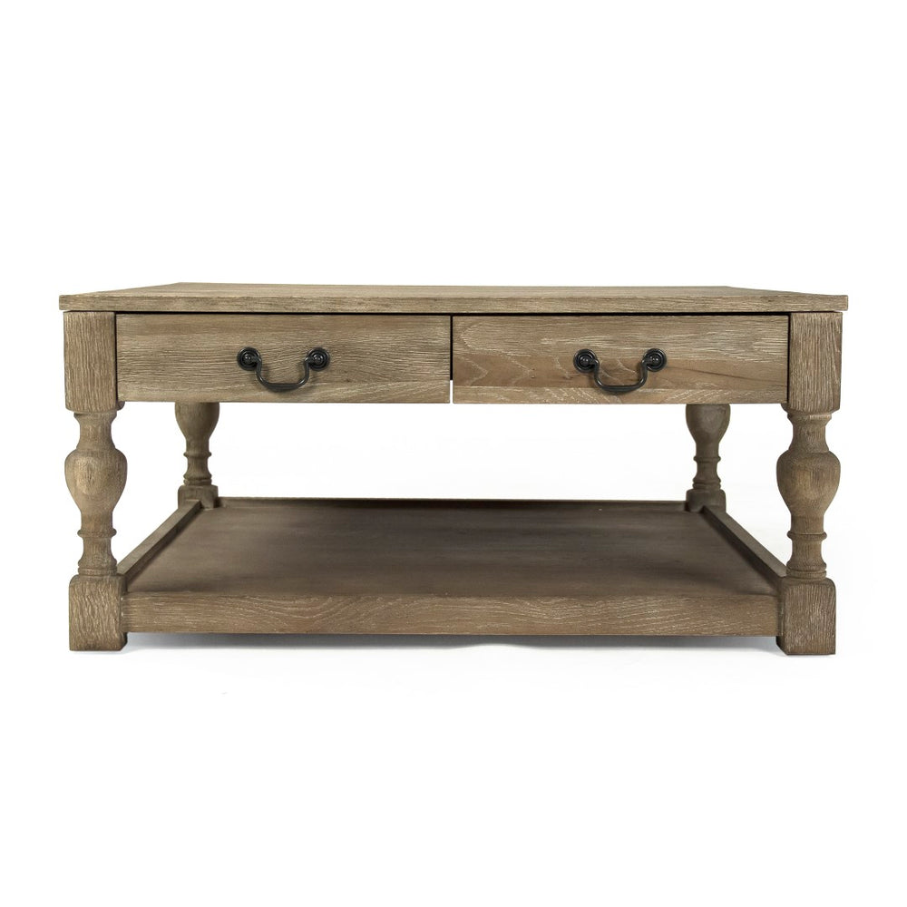 Eros Coffee Table Limed Grey Oak CT755 Zentique