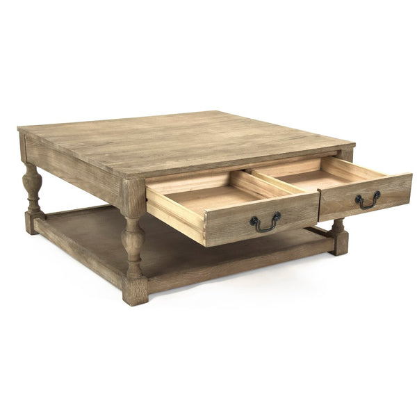 Eros Coffee Table Limed Grey Oak CT755 Zentique