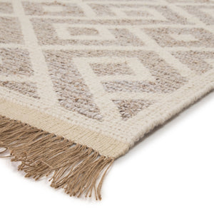 Jaipur Living Jaipur Living Hand Knotted Wool Jute Trellis Area Rug for Room Bedroom RUG146096