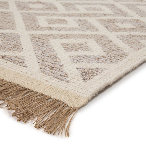 Jaipur Living Jaipur Living Hand Knotted Wool Jute Trellis Area Rug for Room Bedroom RUG146096