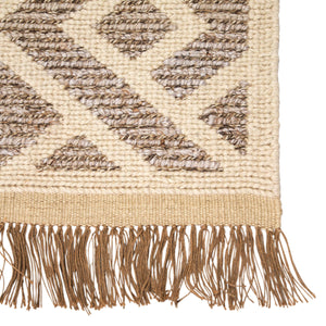 Jaipur Living Jaipur Living Hand Knotted Wool Jute Trellis Area Rug for Room Bedroom RUG146096