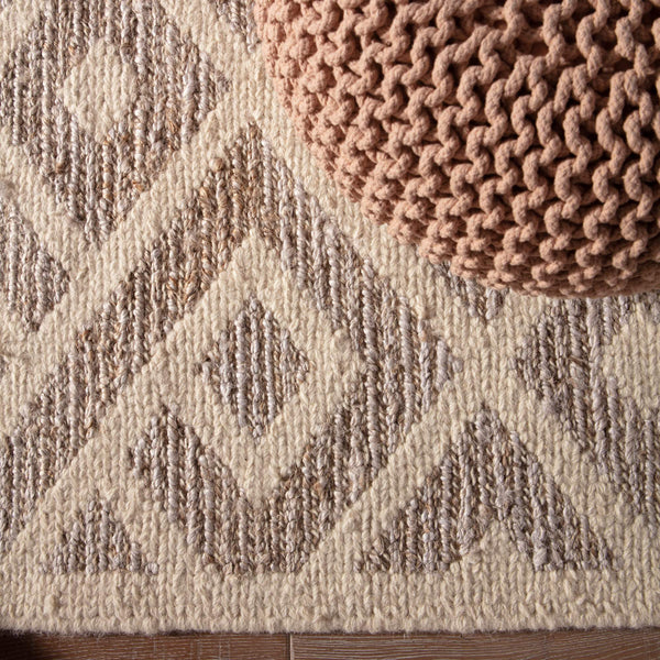 Jaipur Living Jaipur Living Hand Knotted Wool Jute Trellis Area Rug for Room Bedroom RUG146096