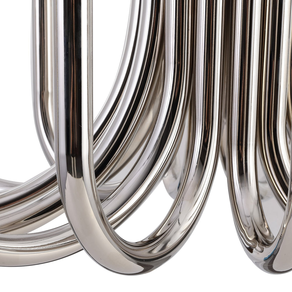 Safavieh Evonne Metal 12 Light Chandelier - Stunning Silver Fixture With Acrylic Accents For Elegant Ambiance Silver Metal ,Acrylic Ctl1013a