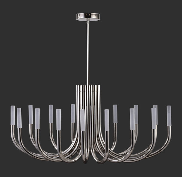 Safavieh Evonne Metal 12 Light Chandelier - Stunning Silver Fixture With Acrylic Accents For Elegant Ambiance Silver Metal ,Acrylic Ctl1013a