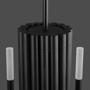 Safavieh Evonne Metal 12 Light Chandelier In Sleek Black - Modern Design For Elegant Home Lighting Solutions Black 70% Metal,20% Tempered Glass,10% Electrical Ctl1013b