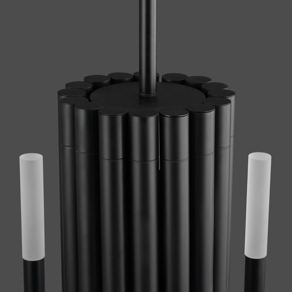 Safavieh Evonne Metal 12 Light Chandelier In Sleek Black - Modern Design For Elegant Home Lighting Solutions Black 70% Metal,20% Tempered Glass,10% Electrical Ctl1013b