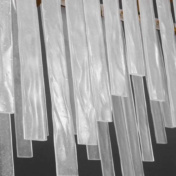 Safavieh Rosalana Glass Chandelier Gold / Clear Metal / Glass CTL1042A