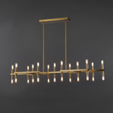 Safavieh Harald Metal Chandelier XII23 Gold Metal / Glass CTL1044A