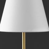 Safavieh Genesis Alabaster And Metal Table Lamp XII23 Gold / White Iron / Alabaster CTL1062A